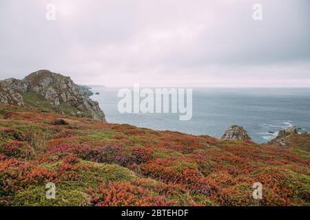 Cap Sizun in der bretagne frankreich Stockfoto