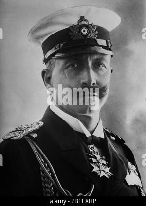 Kaiser Wilhelm II. Von Deutschland ca. 1910-1915 Stockfoto