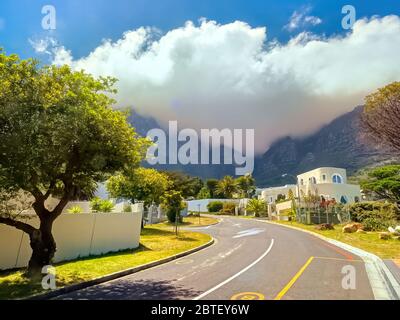 Camps Bay, Kapstadt, Südafrika Stockfoto