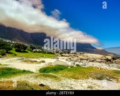 Camps Bay, Kapstadt, Südafrika Stockfoto