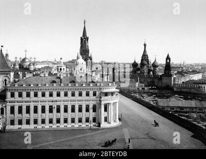 Der zaristischen Platz, Kreml, Moskau, Rußland, Ca. 1890-1900 Stockfoto