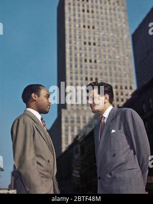 Portrait von Joe Marsala, 52nd Street, New York, N.Y., Ca. 1948 Stockfoto