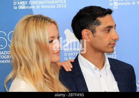 Riz Ahmed Nur Ungern Fundamentalistisch Photocall 69 Venedig Film Festival Venedig Italien 29 August 2012 Stockfotografie Alamy