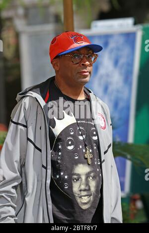 VENEDIG, ITALIEN - AUGUST 30: Der amerikanische Filmregisseur Spike Lee besucht am 30. August 2012 das 69. Filmfestival von Venedig in Venedig, Italien Stockfoto