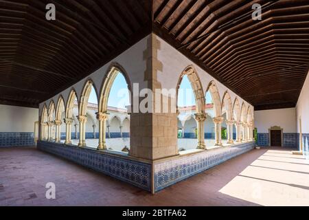 Kloster Christusordens, waschen Kreuzgang, Tomar, Estremadura, Ribatejo, Portugal, UNESCO-Weltkulturerbe Stockfoto