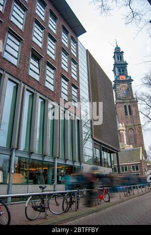 Das Anne Frank Haus und Museum in Amsterdam, Holland Stockfoto