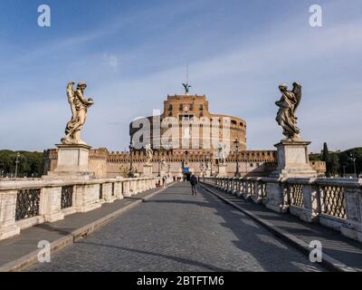 Castel Sant'Angelo, Roma, Lazio, Italien. Stockfoto