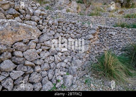 Rotes de Caimari, bien de Interés Cultural, Mallorca, Balearen, Spanien. Stockfoto