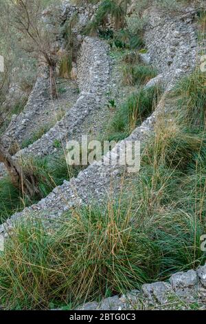 Rotes de Caimari, bien de Interés Cultural, Mallorca, Balearen, Spanien. Stockfoto