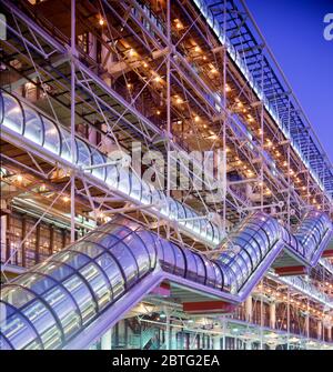 Centre Pompidou, Paris, Frankreich Stockfoto