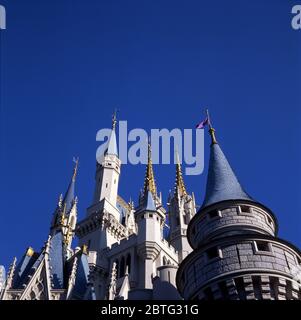 Castle, Disneyworld, Orlando, Florida, USA Stockfoto
