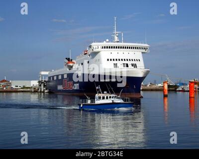 Norman Voyager, LD Lines, Channel Ferry, Le Havre, Normandie, Frankreich Stockfoto