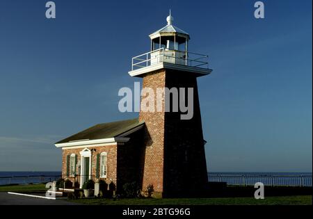 Mark Abbott Memorial Lighthouse, Santa Cruz, Kalifornien Stockfoto