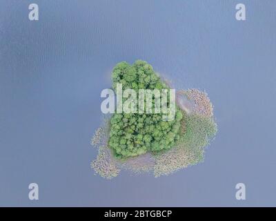Einsame Insel Stockfoto