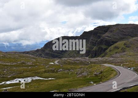 Schöne Aussicht von Bealach na Ba Stockfoto