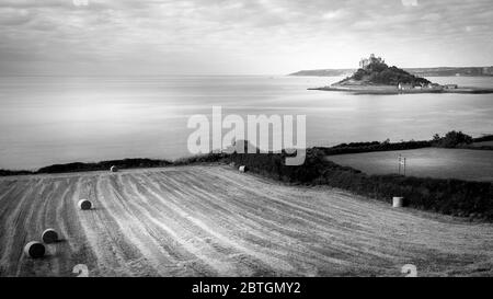 St. Michaels mount in England Stockfoto