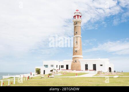 Sommer Blick auf Cabo Polonio Leuchtturm, in Rocha, Uruguay; ein schönes Reiseziel Stockfoto