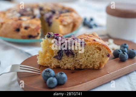 Blueberry Pie Stockfoto