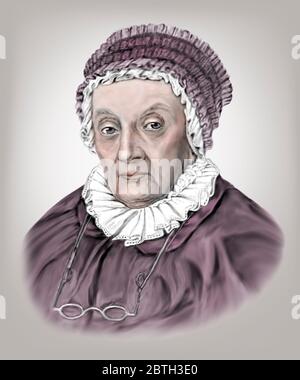 Caroline Herschel 1750-1848 Deutsche Astronomin Stockfoto