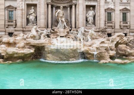 Trevi-Brunnen in Rom, Italien. Stockfoto