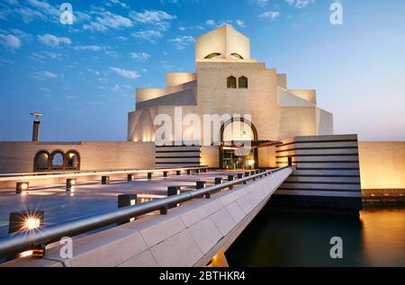 Das Museum für Islamische Kunst von Architekt Ieoh Ming Pei, Doha
