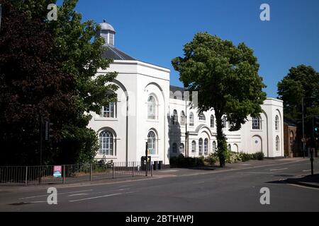 Die ehemalige Gasfabrik, Warwick, Warwickshire, England, Großbritannien Stockfoto