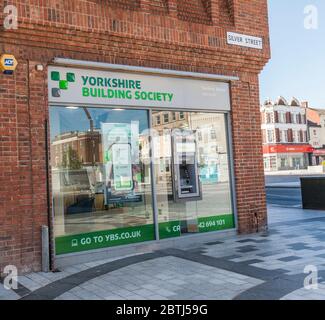 Yorkshire Building Society in Stockton on Tees, England, Großbritannien Stockfoto