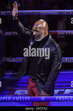 Datei Foto vom 22-02-2020 von Mike Tyson. Stockfoto