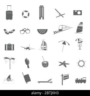 Sommer Symbol Vektor-Illustration Stock Vektor