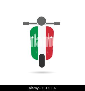 Roller italien Vektor-Illustration Stock Vektor
