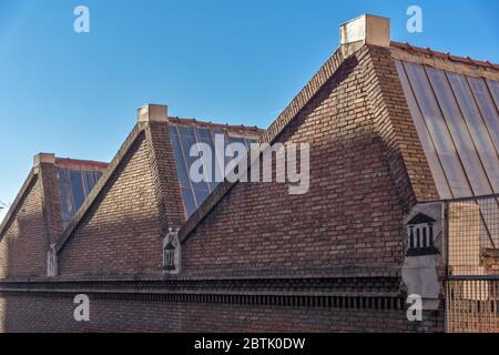 MADRID, Spanien - 22. JANUAR 2018: La Neomudejar Museum für Moderne Kunst in Madrid, Spanien Stockfoto