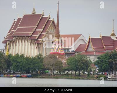 Wat That in Khon Kaen Stockfoto