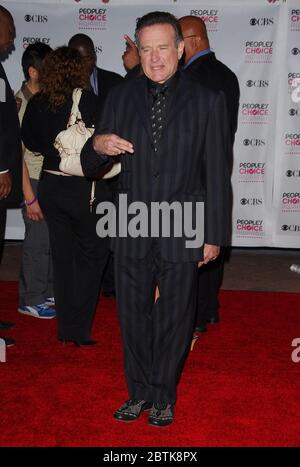Robin Williams bei den 33. Jährlichen People's Choice Awards - Ankunft im Shrine Auditorium in Los Angeles, CA. Die Veranstaltung fand am Dienstag, den 9. Januar 2007, statt. Foto: SBM / PictureLux - Dateireferenz # 34006-668SBMPLX Stockfoto