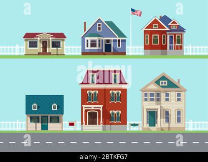 Haus Icon Sammlung Stock Vektor