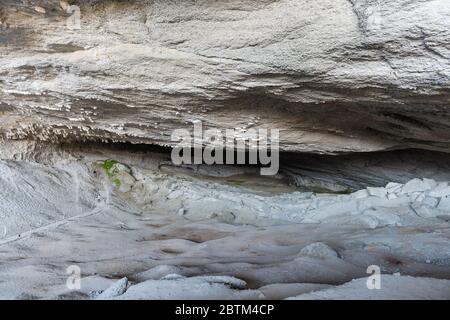 Mylodon Höhle Naturdenkmal in der Nähe von Puerto Natales, Chile Stockfoto