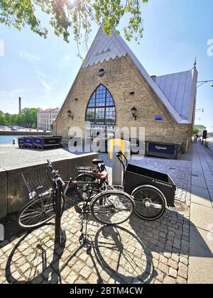 Göteborg, Schweden 21. Mai 2019 die Fischmarkthalle Feskekorka in Göteborg, Schweden Stockfoto