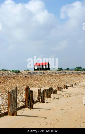 Rye Harbor Nature Reserve East Sussex Stockfoto