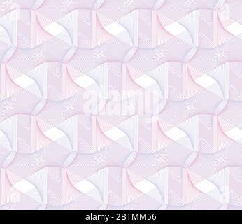 Gutschein, Ticket, Scheck, Geschenkkarte, Flyer, Gutschein, Diplom Hintergrund, Hintergrund-Design. Tanger Vektor nahtlose rosa Muster, tanger Hintergrund Stock Vektor