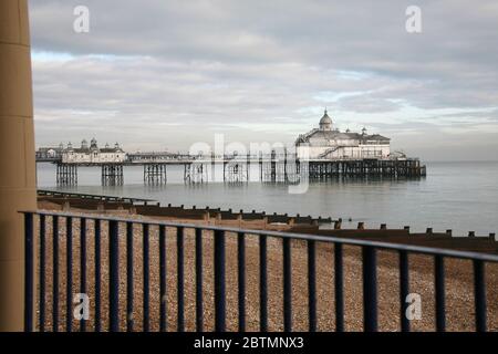 Eastbourne Pier East Sussex Stockfoto
