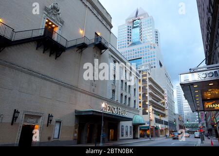 Pittsburgh, Pennsylvania, USA - Theater und Kulturviertel, Innenstadt, Stockfoto