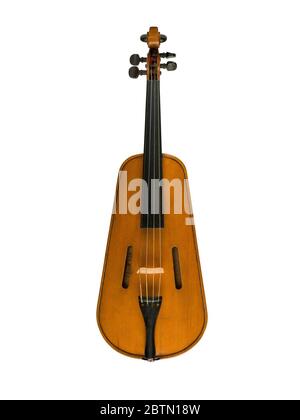Mount Hollow Back Violine. Diese „Hollow Back Violin“ wurde von William S. Mount of Stony Brook, New York, erfunden. Das Patentmodell wurde von Mount Freund James H. ward im Jahr 1852 gemacht und erhielt US-Patent-Nummer 8,981. William Sidney Mount ist am besten bekannt als ein wichtiger amerikanischer Genre Maler. Stockfoto