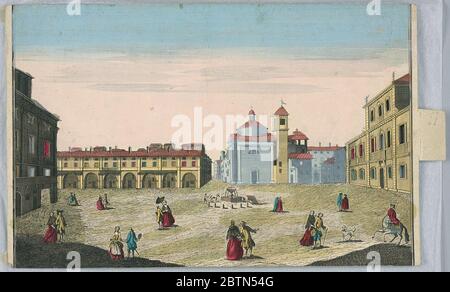 PEEPshow Print. Forschung im ProgressPeep-Show Print Stockfoto