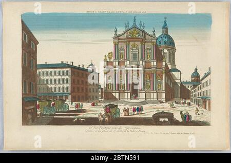 PEEPshow Print. Forschung im ProgressPeep-Show Print Stockfoto