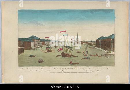 PEEPshow Print. Forschung im ProgressPeep-Show Print Stockfoto