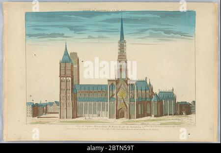 PEEPshow Print. Forschung im ProgressPeep-Show Print Stockfoto