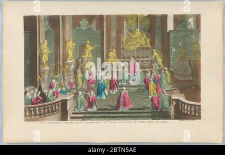 PEEPshow Print. Forschung im ProgressPeep-Show Print Stockfoto