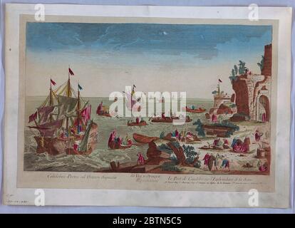 PEEPshow Print. Forschung im ProgressPeep-Show Print Stockfoto