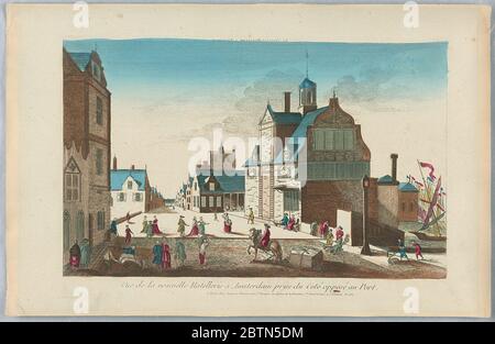 PEEPshow Print. Forschung im ProgressPeep-Show Print Stockfoto