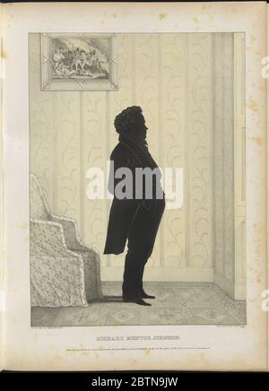 Richard Mentor Johnson. Stockfoto