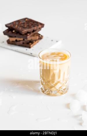 Iced Coffee Latte. Stockfoto